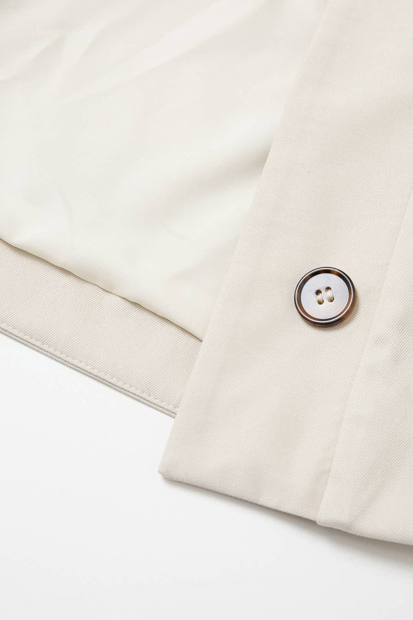 Belted High-Neck Utility Jacket