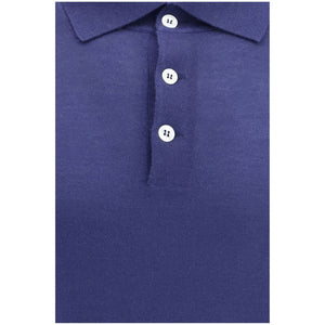 Blue Cashmere Dress Shirt