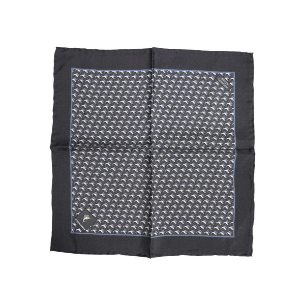Black Silk Scarf