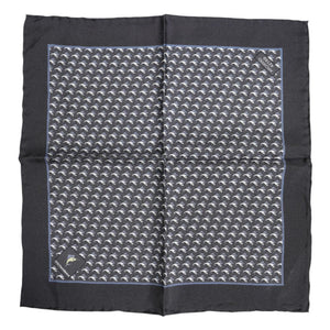 Black Silk Scarf