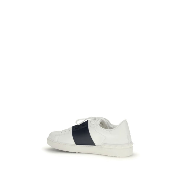 Black Calf Leather Bos Taurus Low Top Sneakers