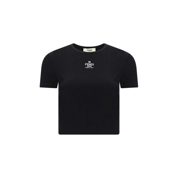 Black Cotton T-Shirt