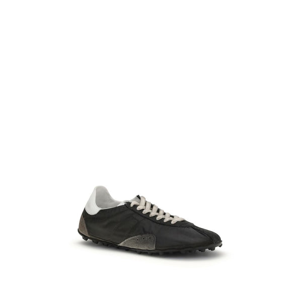 Multicolor Polyester Athletic Sneakers