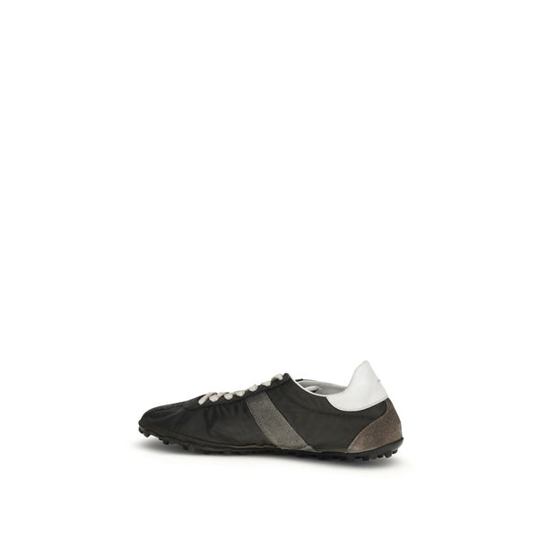 Multicolor Polyester Athletic Sneakers