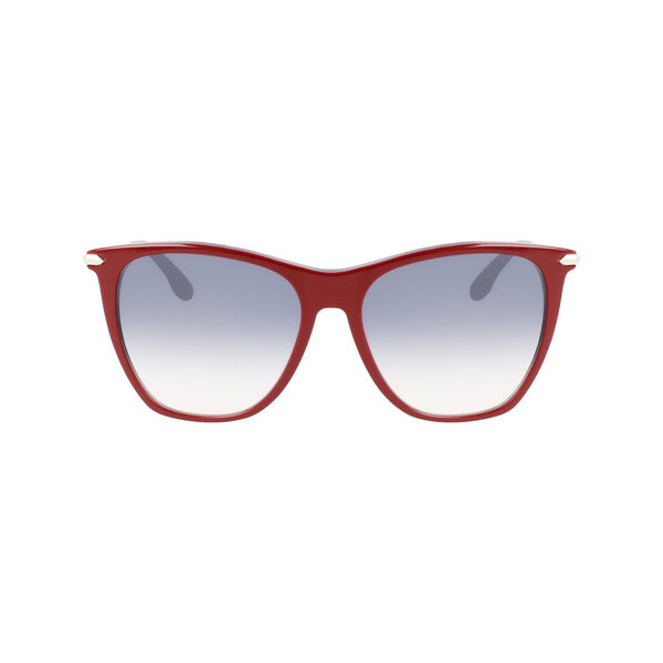 Burgundy Acetate Sunglasses
