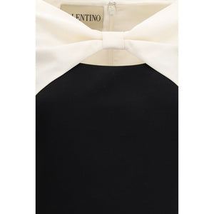 Black Fleece Wool Cocktail Dress