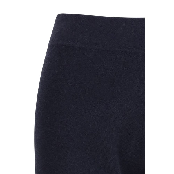 Blue Cotton Bermuda Shorts
