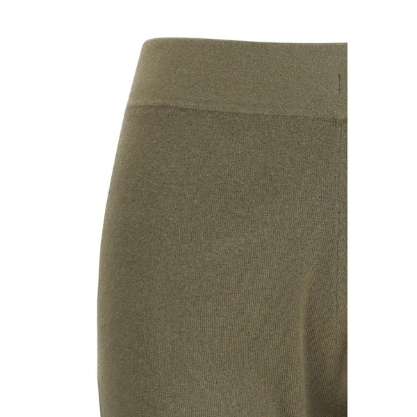 Bicolor Cotton Bermuda Shorts