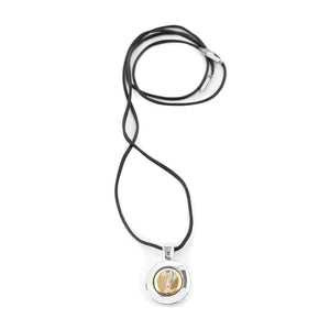 Gray Stainless Steel Necklace