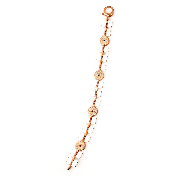 Bicolor Silver Bracelet