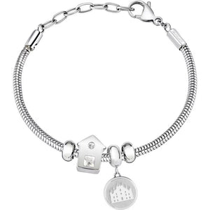Gray Stainless Steel Bracelet