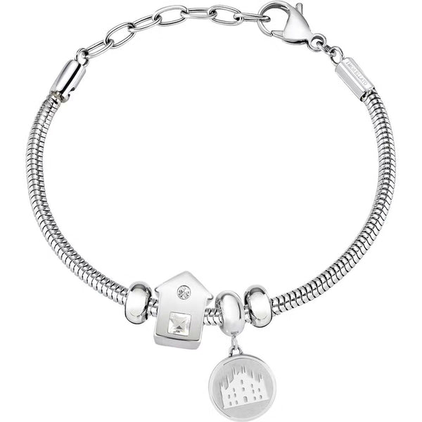 Gray Stainless Steel Bracelet