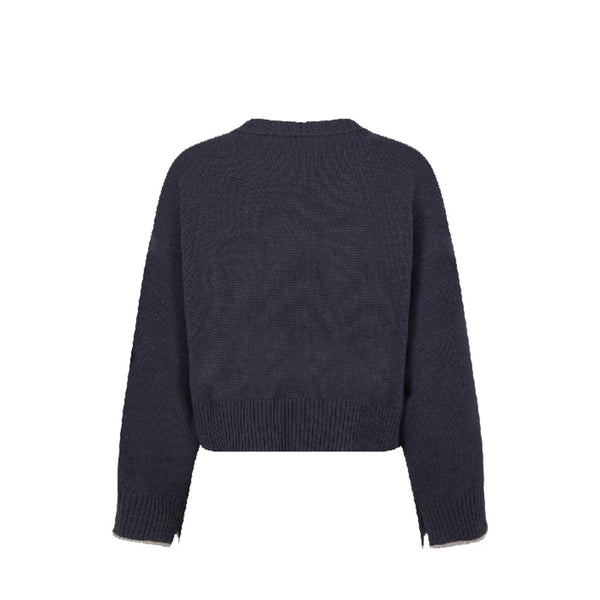 Blue Cashmere Sweater