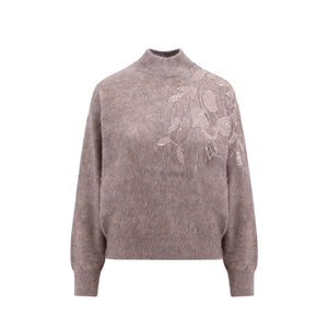 Beige Cashmere Sweatshirt