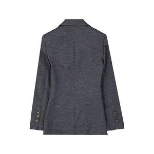 Gray Wool Blazer