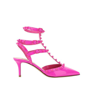 Multicolor Calfskin High Heel Pumps