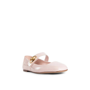Multicolor Lamb Leather Ballet Flats