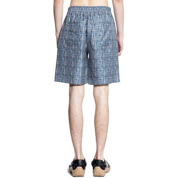 Blue Silk Short And Mini Shorts