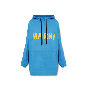 Blue Cotton Sweatshirt