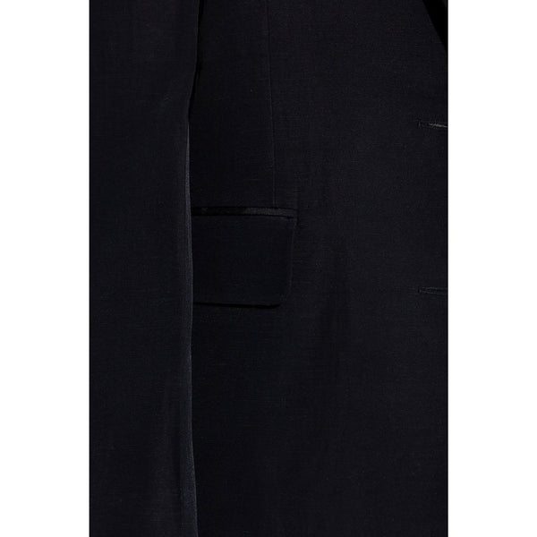 Black Viscose Blazer