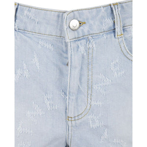Blue Denim Shorts