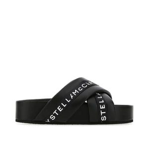 Black Polyethylene Slippers