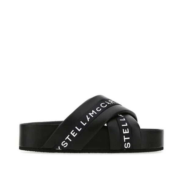 Black Polyethylene Slippers