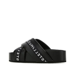 Black Polyethylene Slippers