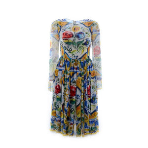 White Silk Casual Dress