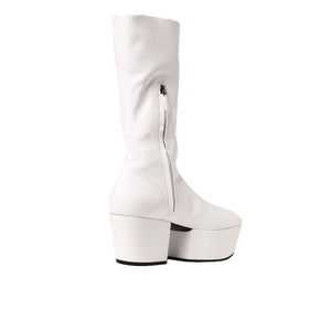 White Polyethylene Boots