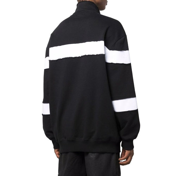 Black Cotton Sweatshirt