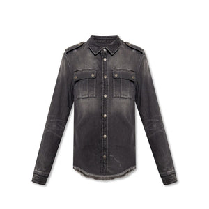 Black Denim Shirt