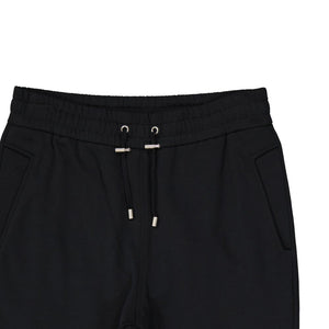 Black Cotton Joggers (Workout Pants)
