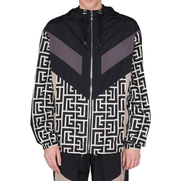 Black Nylon Shell Jacket