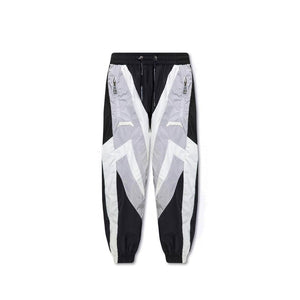 Black Polyester Joggers (Workout Pants)