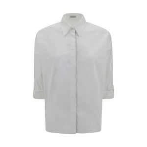 White Cotton Dress Shirt