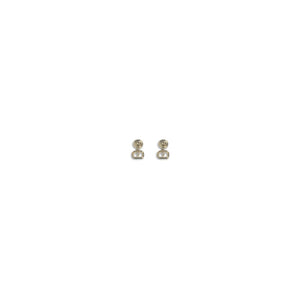 Gold Brass Earrings
