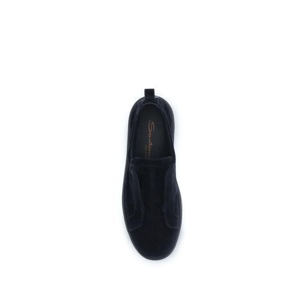 Black Calf Leather Bos Taurus Low Top Sneakers