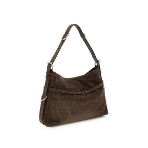 Black Calf Leather Bos Taurus Shoulder Bag