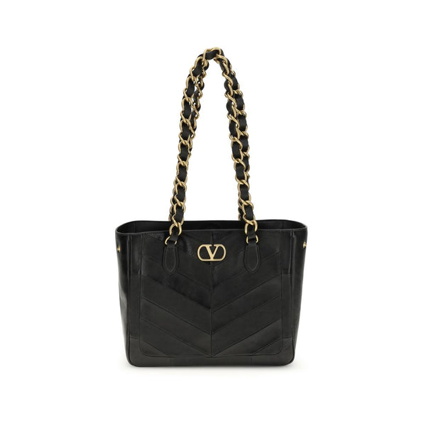 Black Napa Leather / Calf Bos Taurus Shoulder Bag