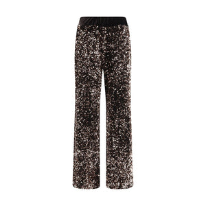 Multicolor Polyamide Casual Pants