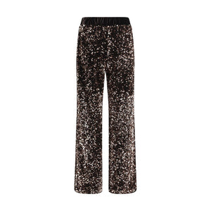 Multicolor Polyamide Casual Pants