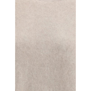 Beige Cashmere Sweater