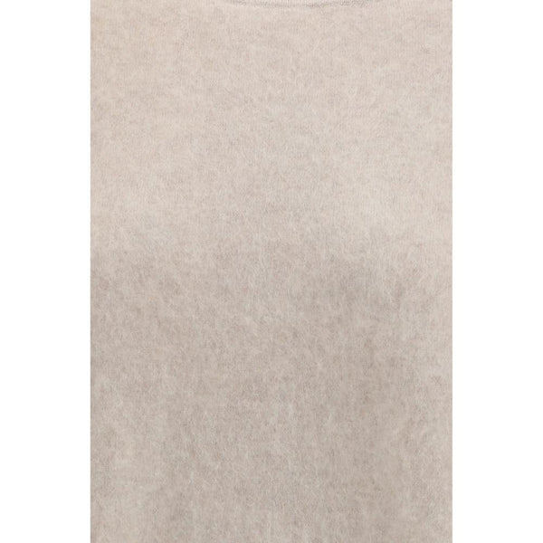 Beige Cashmere Sweater