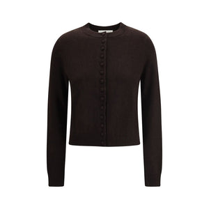 Brown Cashmere Cardigan