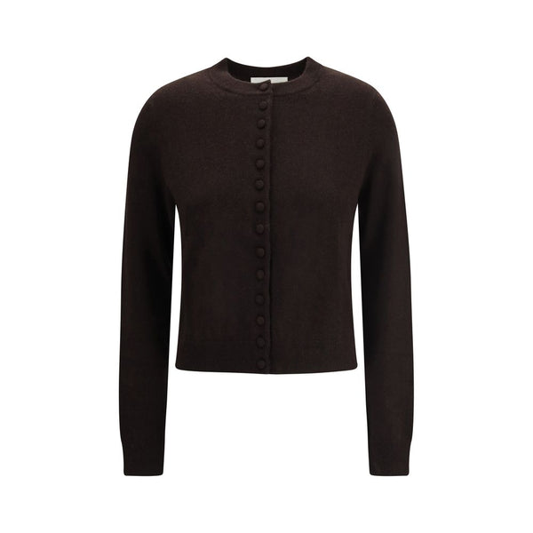 Brown Cashmere Cardigan