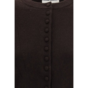 Brown Cashmere Cardigan