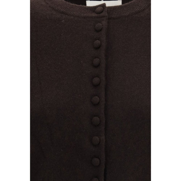 Brown Cashmere Cardigan