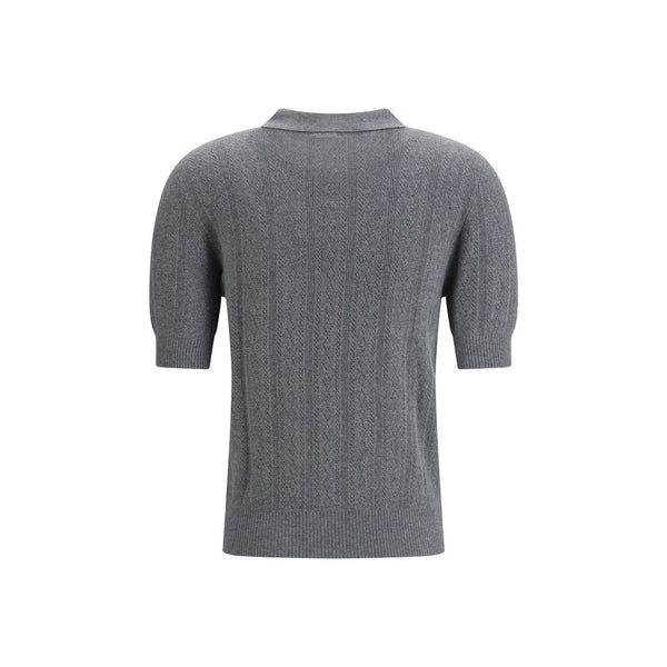 Gray Cotton Dress Shirt