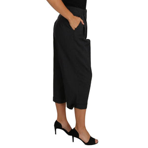 Black Cotton Pants